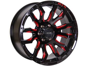 RTX Off-Road Black & Red Patton Wheels