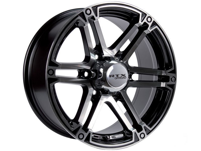 RTX Off-Road Machined Gloss Black Slate Wheels | Havoc Offroad