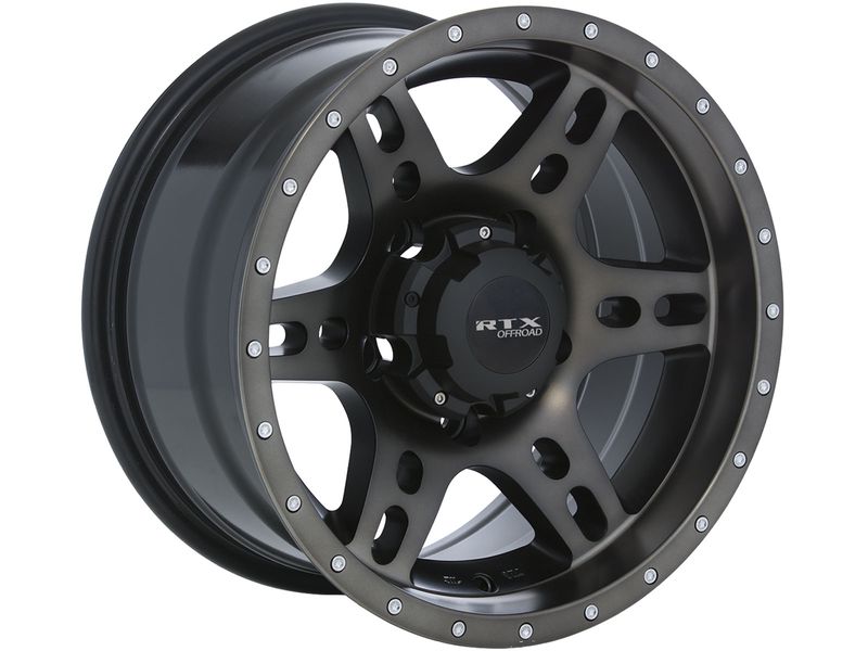 RTX Off-Road Tinted Black Delta Wheels | Havoc Offroad