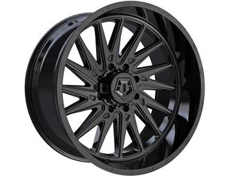 TIS Gloss Black 547 Wheels