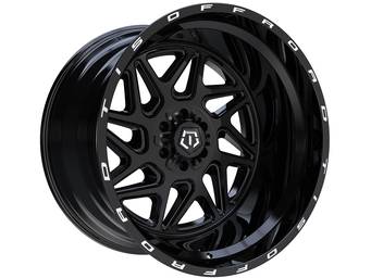 TIS Gloss Black 552 Wheels