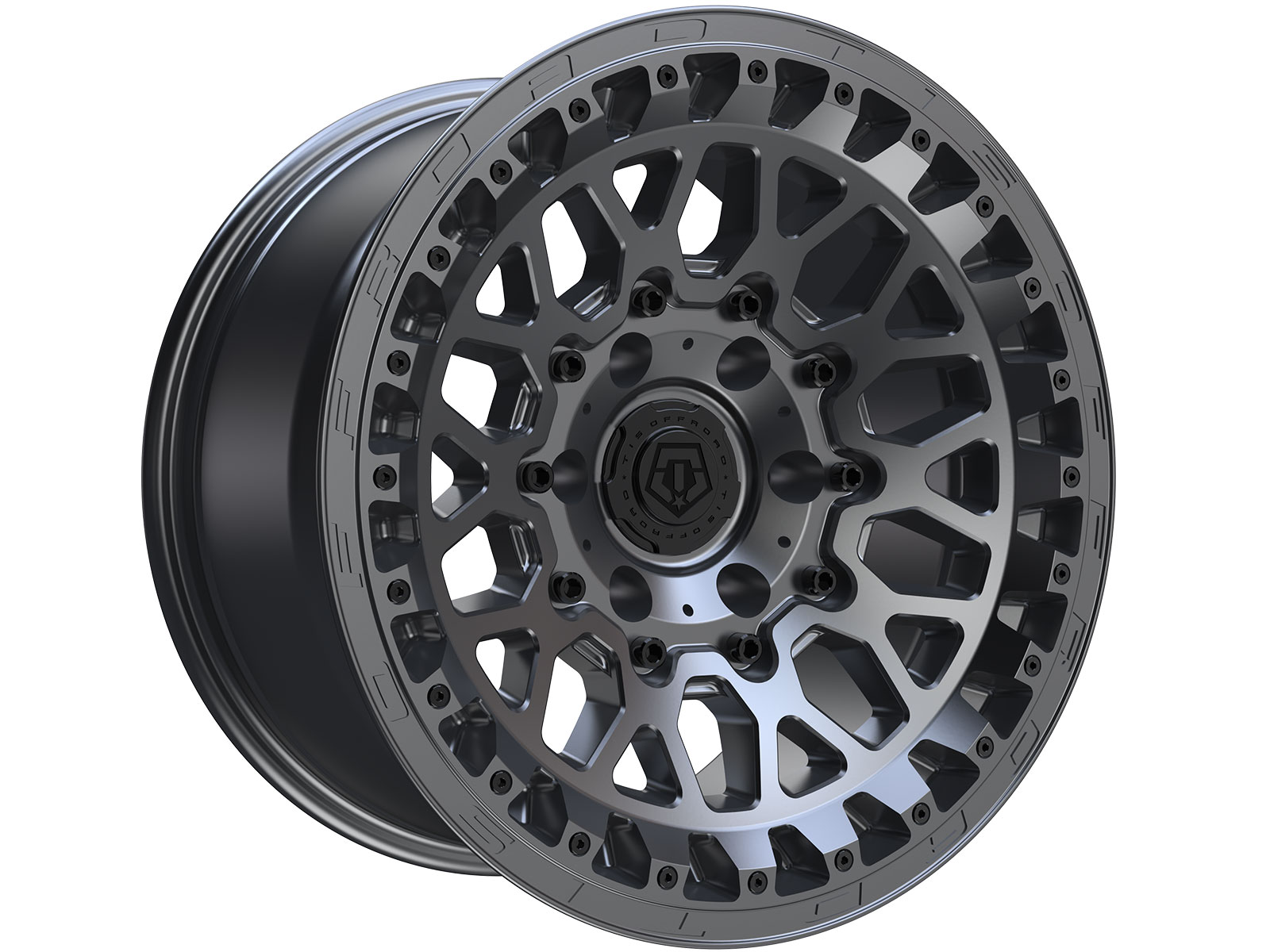 TIS Grey 555 Wheel 555A-8908320 | Havoc Offroad