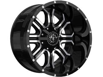 TIS Machined Black 535 Wheels