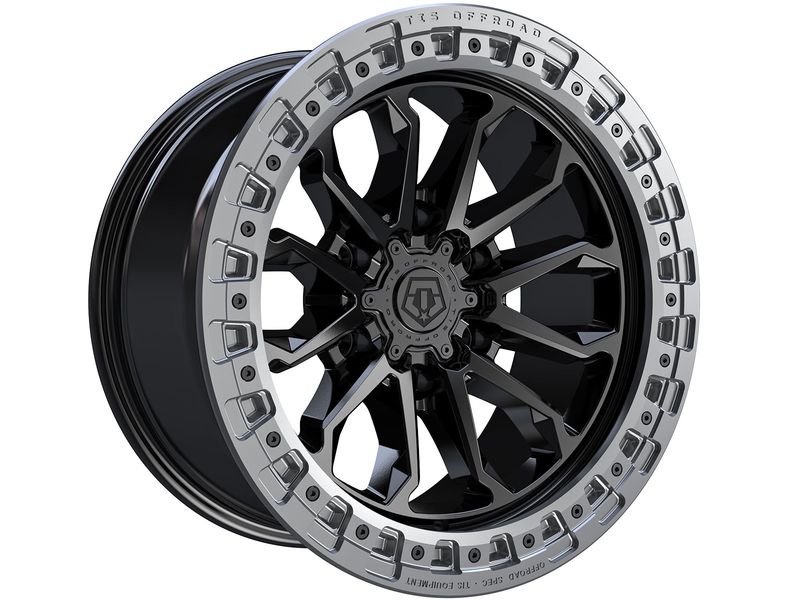 TIS Matte Black 556 Wheel 556BA-7908312 | Havoc Offroad