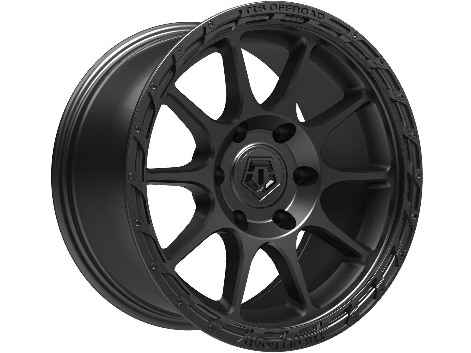 TIS Matte Black 563 Wheel 563B-2098300 | Havoc Offroad