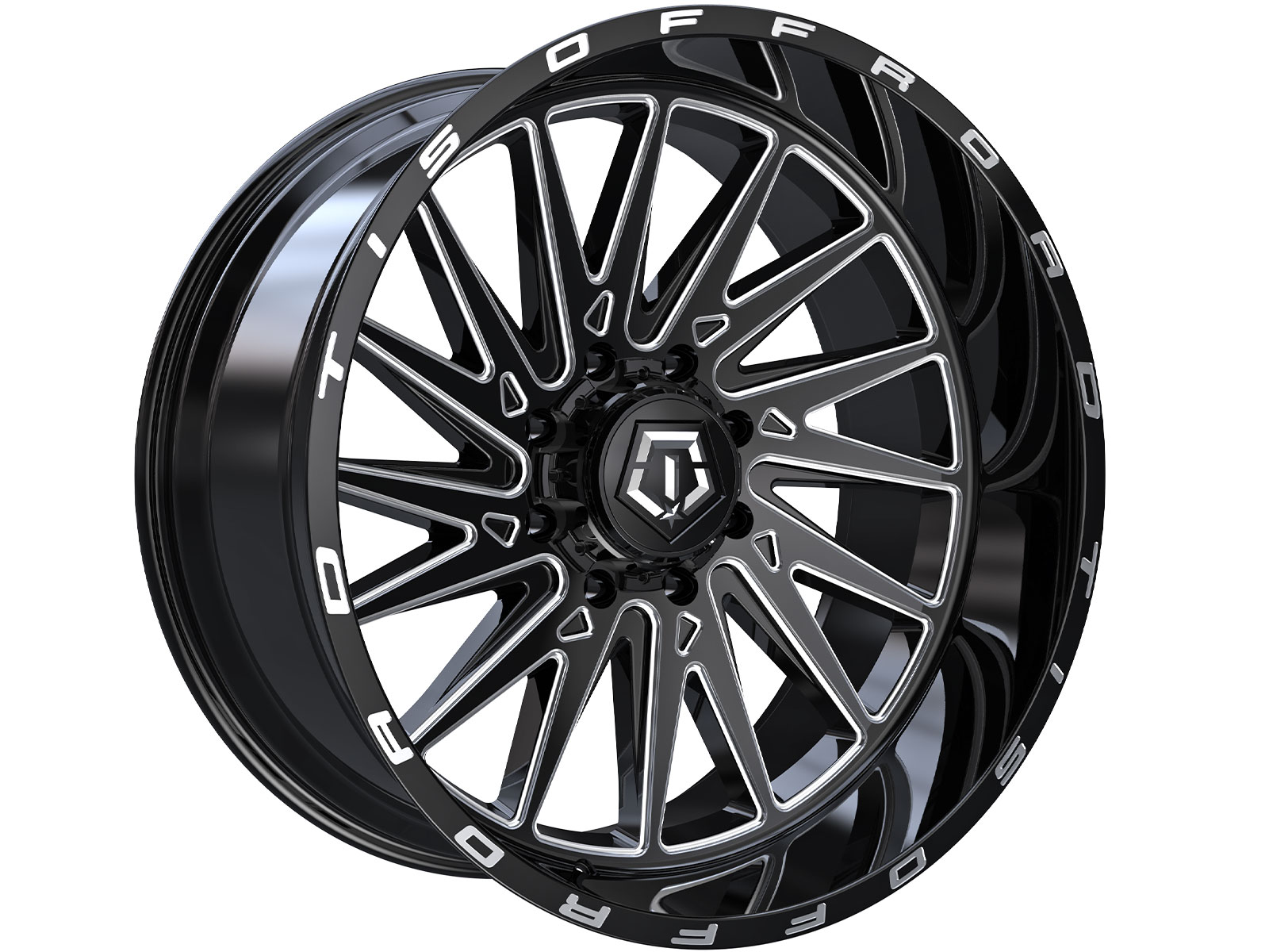 TIS Milled Gloss Black 547 Wheel 547BM-2108119 | Havoc Offroad