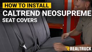 How to Install CalTrend NeoSupreme Seat Covers on a 2020 Ram 2500 Crew Cab