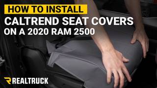 How to Install CalTrend Dura-Plus Seat Covers on a 2020 Ram 2500 Crew Cab