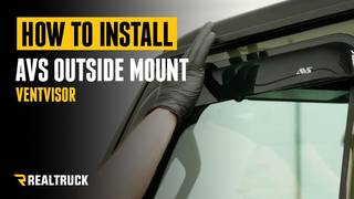 How to Install AVS® Outside Mount Ventvisor® Window Deflectors