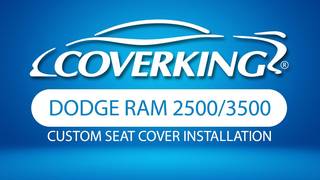 How to Install 2011-2019 Dodge RAM 2500/3500 Custom Seat Covers | COVERKING®