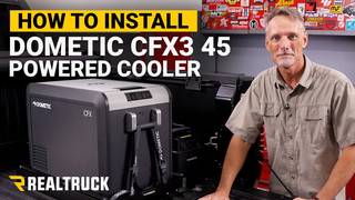 How to Install Dometic CFX3 45 Powered Cooler and Slide on a 2022 Tundra