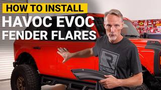 How to Install Havoc Offroad EVOC Fender Flares on a 2022 Ford Bronco