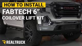 How to Install Fabtech 6" Coilover Lift Kit on a 2019 GMC Sierra 1500