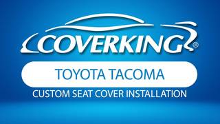 How to Install 2016-2020 Toyota Tacoma Custom Seat Covers | COVERKING®