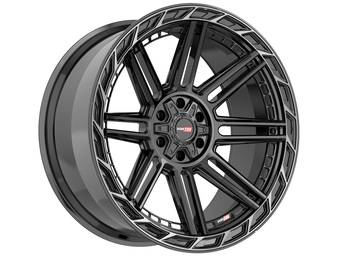 Vortek Gloss Black & Tinted Black VRP-501 Wheel