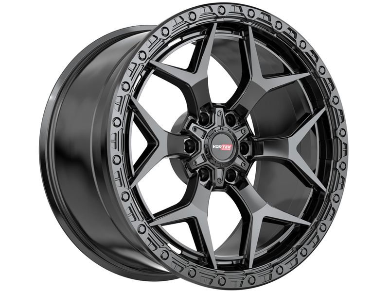 Vortek Matte Black VRT-603 Wheels | Havoc Offroad