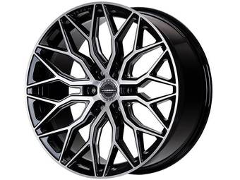 Vossen Machined Gloss Black HF6-3 Wheel