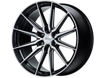 Vossen Machined Matte Black HF6-1 Wheel