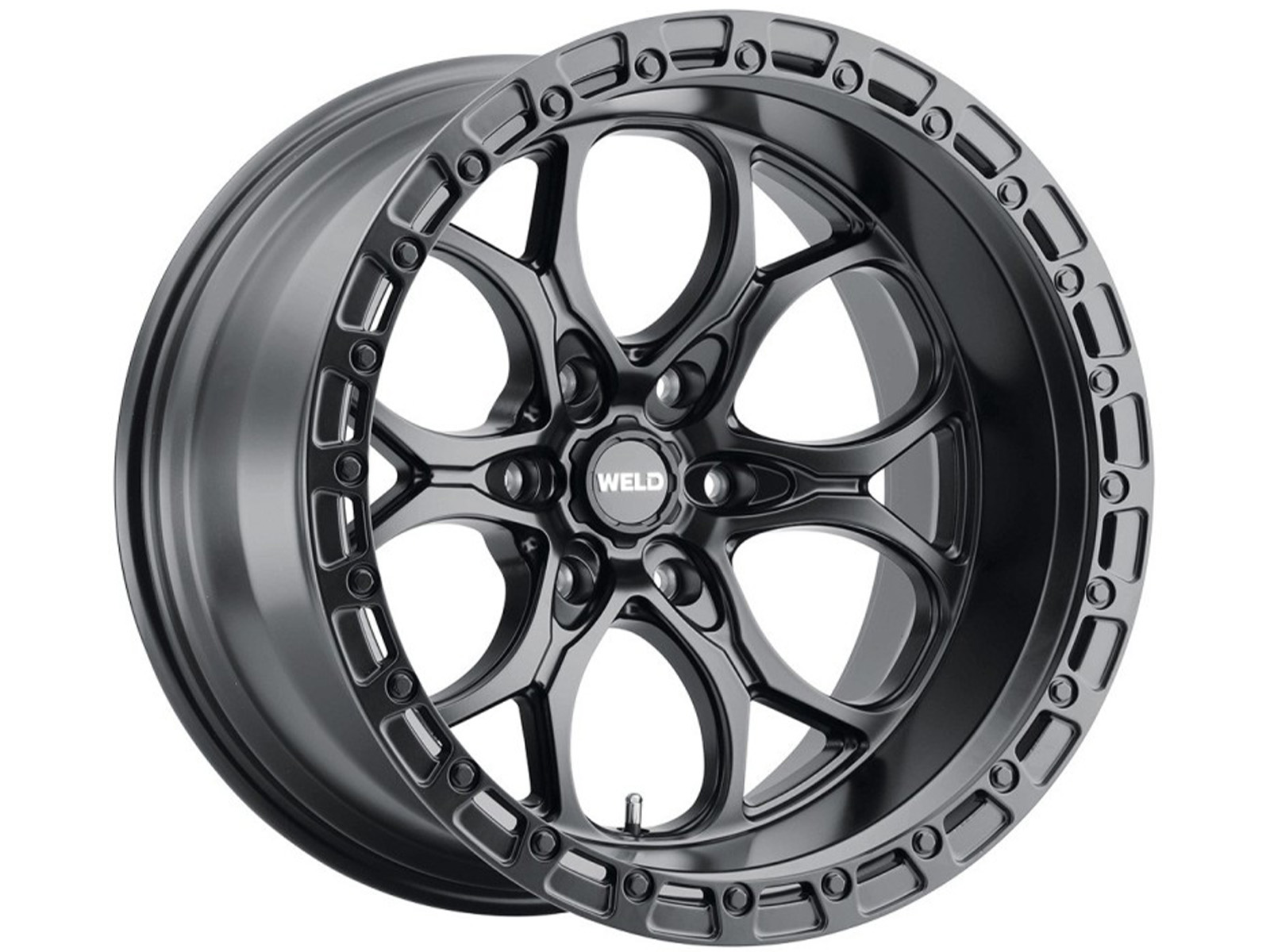 Weld Off-Road Matte Black Ledge Six Wheel W10880089476 | Havoc Offroad