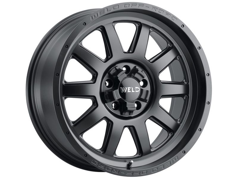 Weld Off-Road Matte Black Stealth Wheels | Havoc Offroad