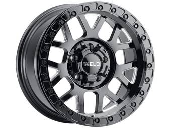 Weld Off-Road Milled Gloss Black Cinch Beadlock Wheel