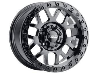 Weld Off-Road Milled Gloss Black Cinch Beadlock Wheel