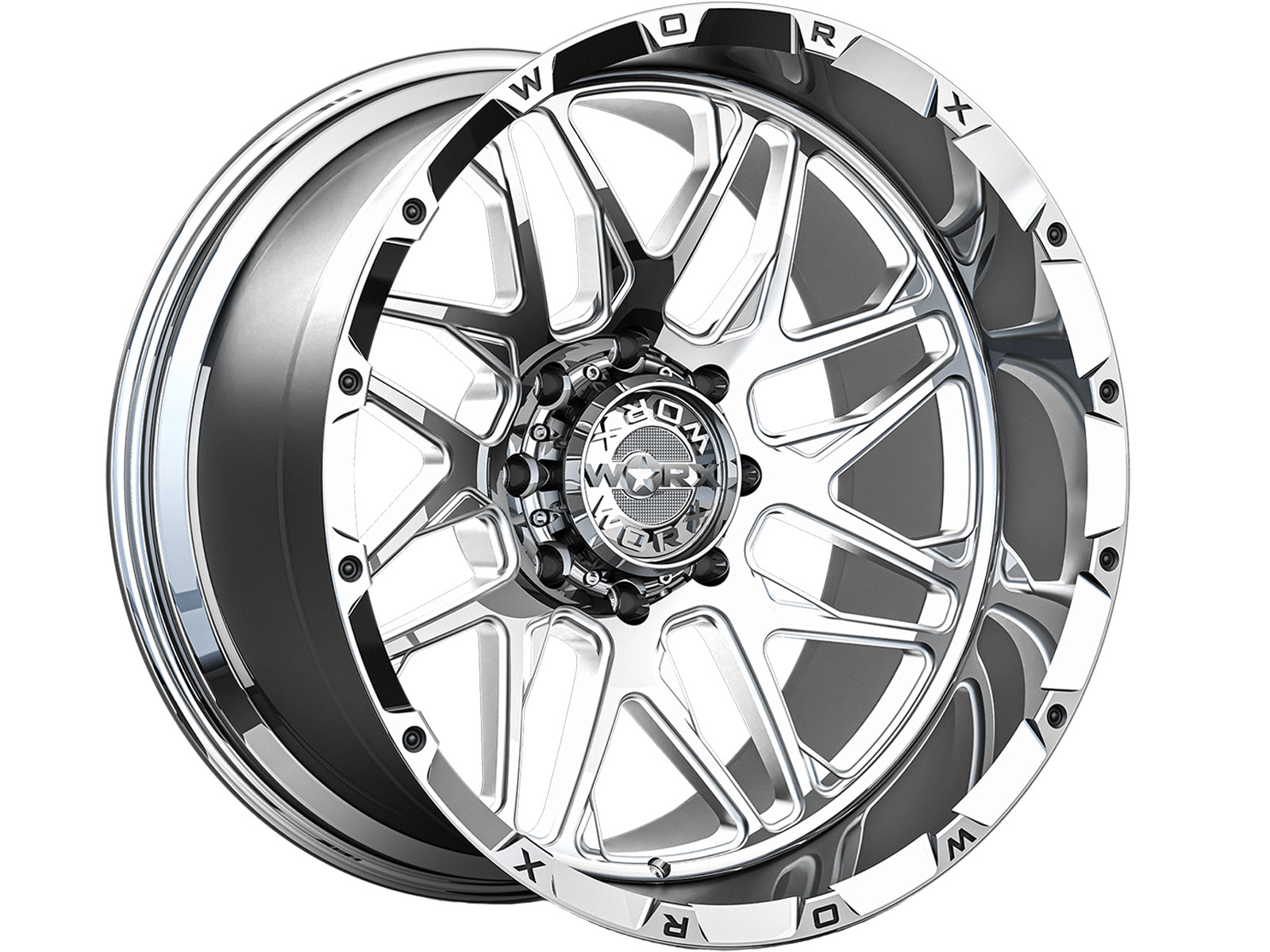 仮19 Worx Off-Road Forged Polished 819 Wheels | Havoc Offroad