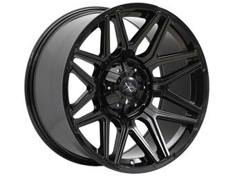 X Drive Gloss Black Crank Wheel