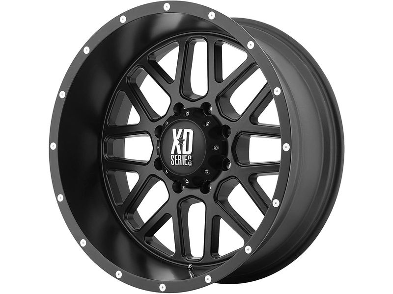 XD Series Matte Black XD820 Grenade Wheels | Havoc Offroad