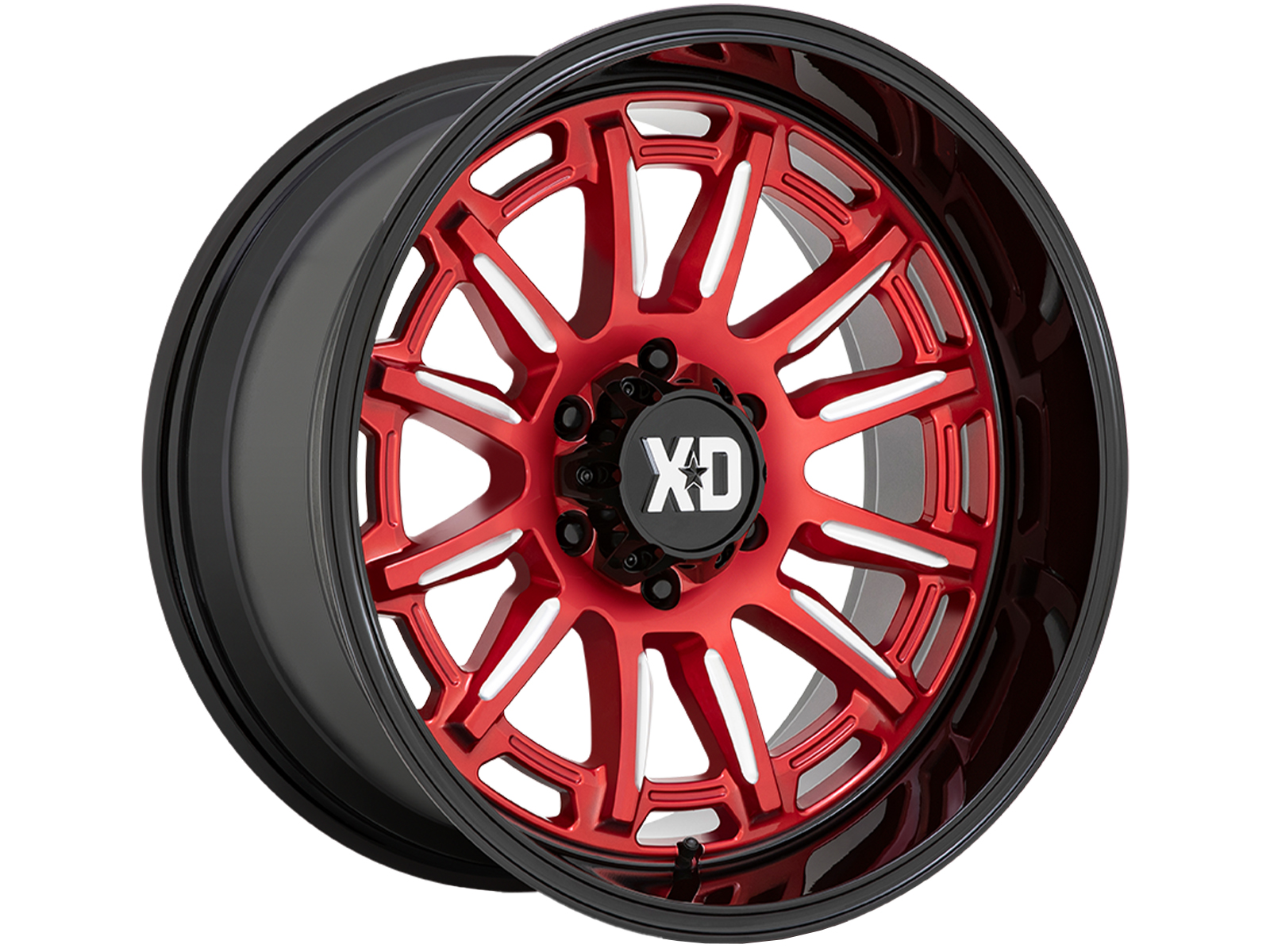 XD Series Black & Red XD865 Phoenix Wheels | Havoc Offroad