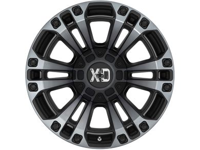 XD Series Tinted Black XD851 Monster III Wheel KMC-XD85121087418N