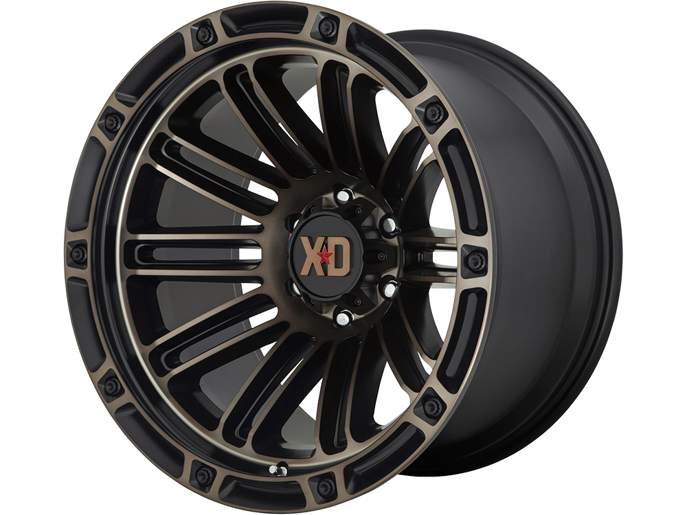 XD Series Tinted Black XD846 Double Duece Wheel XD84621287644N