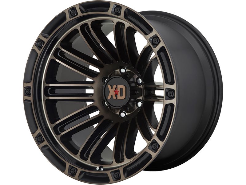 XD Series Tinted Black XD846 Double Duece Wheels | Havoc Offroad