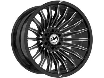 XF Offroad Milled Gloss Black XF-231 Wheel