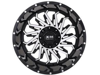 XM Offroad Machined Gloss Black XM-330 Wheels